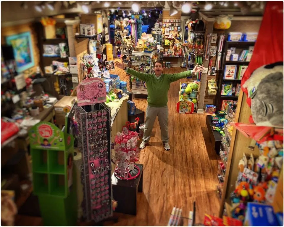 Tony Windle inside the first T.W. BONKERS location in 2016