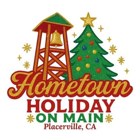 Hometown Holiday on Main logo designed by Tony Windle